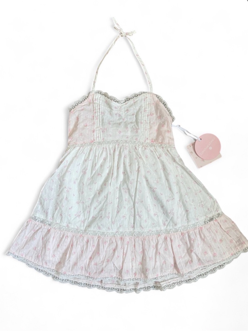 NWT loveshack fancy X target girls Annabelle halter dress